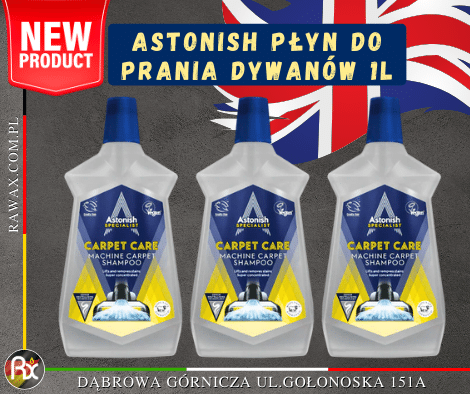 Astonish: Skoncentrowany Płyn do Prania Dywanów z Angielską Doskonałością – Idealny Wybór dla Urządzeń Piorących
